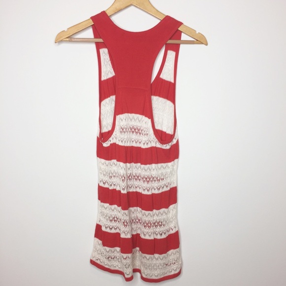 L.A.M.B sweater tank top lace crotchet size small - Picture 3 of 4